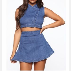 Fashion Nova Denim Set